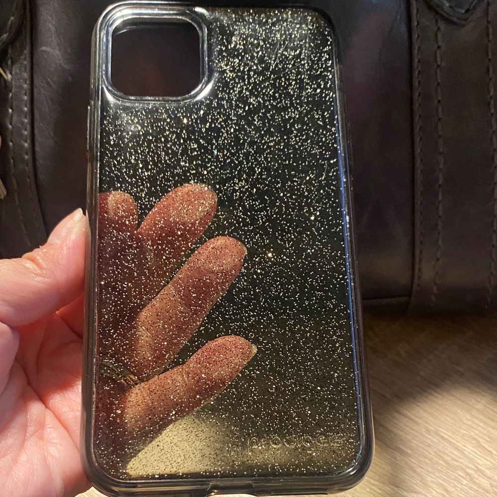 Speck Glittery Gold Phone Case